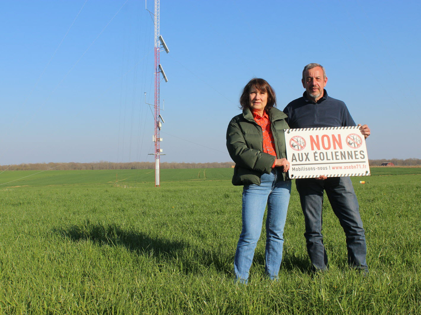 Le Journal de Saône et Loire du 20/03/2022 -C’EST DECIDE,  IL N’Y AURA PAS D’EOLIENNES DANS LE VILLAGE